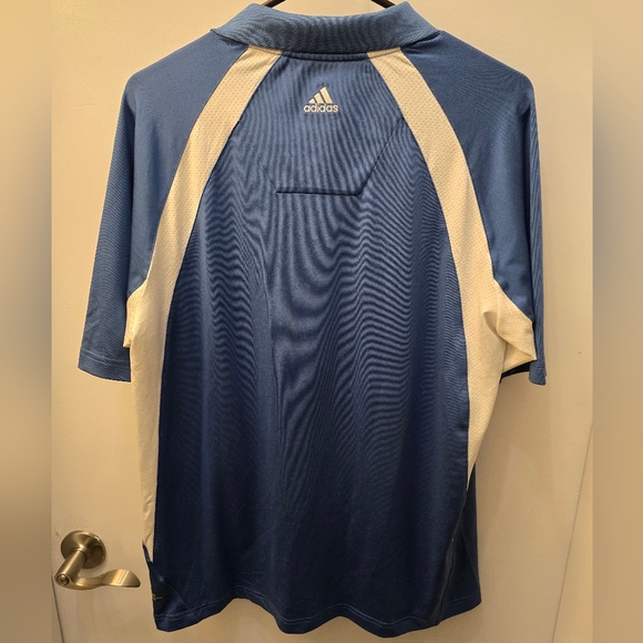 Adidas Men's Climacool Athletic Polo Shirt (Size:M) - Picture 3 of 4